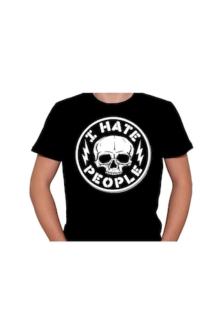 I Hate People İnsanlardan Nefret Ediyorum Tişört Unisex T-shirt 001