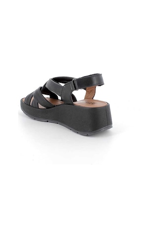 IGI&Co Nero Black Sandalet Kadın 1163188 Igı&co Dcr 11631 Fodera Capra siyah