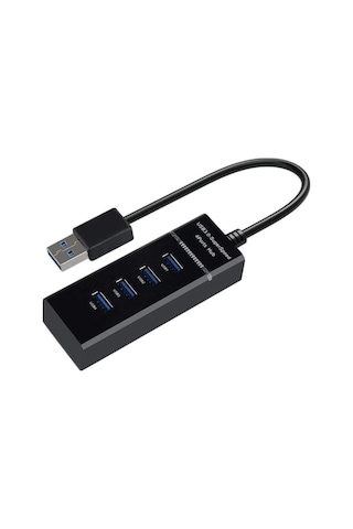4 Port Usb 3.0 Çoğaltıcı Çoklayıcı Hub Switch Çoklu Cihaz 4360 Acı Kahverengi