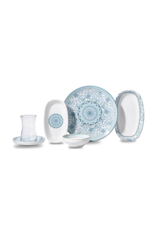 Korkmaz Vina Collection 24 Parça Kahvaltı Takımı A8930-1 Beyaz