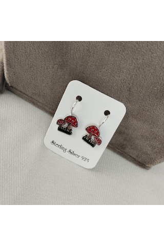 927 Ayar Gümüş Çocuk Küpesi Zarif Ve Güvenli Tasarım Model 3 Gümüş