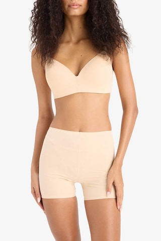 Defacto Fall in Love Yüksek Bel Boxer C3962AX25SP Bej
