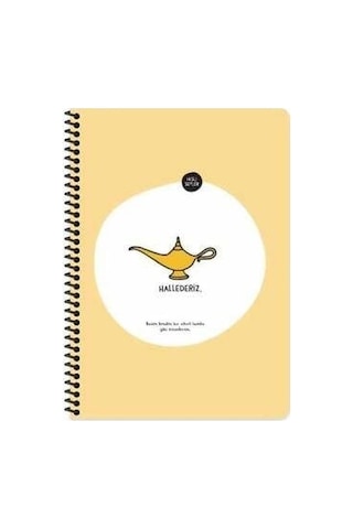 Hisli Şeyler A4 80yp.çiz.spr.stickerli Defter - Ha