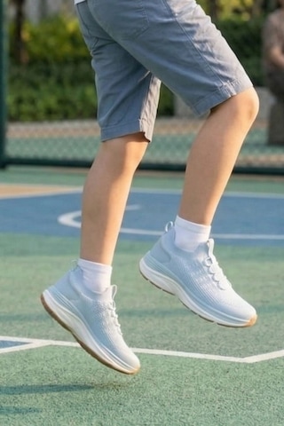 In Step Aeroknit Pro Ultra Hafif Bağcıksız Erkek/kız Spor Ayakkabı - Mavi