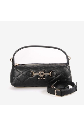 Guess Kadın Vegan Frances Mini Askılı Postacı & Çapraz Çanta Hwqg2241720 Siyah