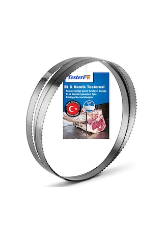 Et ve Kemik Balık Şerit Testere Bıçağı 16 mm 1490mm 0,5 m 4 tpı