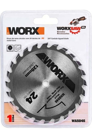 Worx Wa5046 120X9.5Mm Ahşap Kesme Elmas. Daire Testere Bıçağı