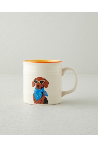 Sunny Dog Seramik Kupa 345 Ml Renkli