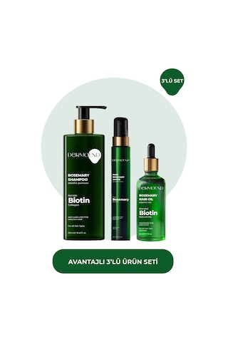 Dermoend 3'lü Saç Bakım Seti