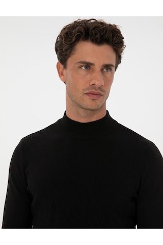 Pierre Cardin Erkek Siyah Kazak /triko 50318128-vr046 Siyah