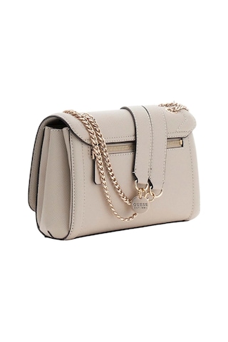 Guess Noelle Iı Dönüştürülebilir Çapraz Askılı Kadın Kahverengi Omuz Çantası Hwzg9672210-tau Krem