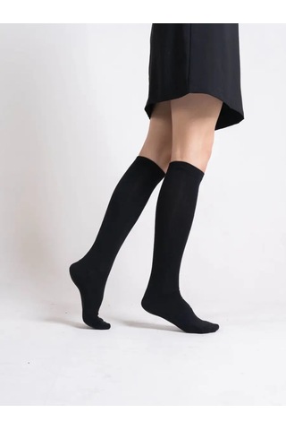 Isimbajskaa Culocnaa Fabrika Dizaltı Çoraplar 87613728 Siyah