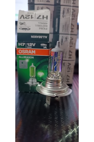 Osram H7 55w Allseason Super +%30 Kolormatik Kar Ve Sis Için Özel