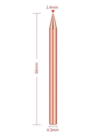 40W B Tip Havya Ucu - Bakır