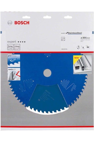 Bosch Expert Serisi 305x25.4 60 mm Diş Paslanmaz Çelik Daire Testere Bıçağı - 2608644285