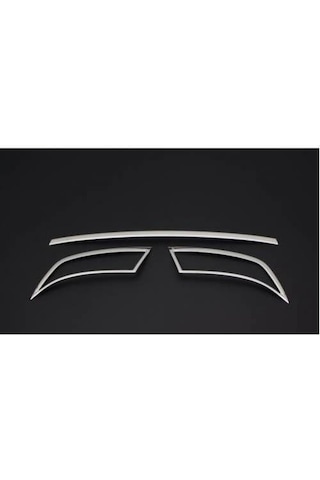 Skoda Octavia A7 Krom Difüzör Set 3 Parça 2013-2017