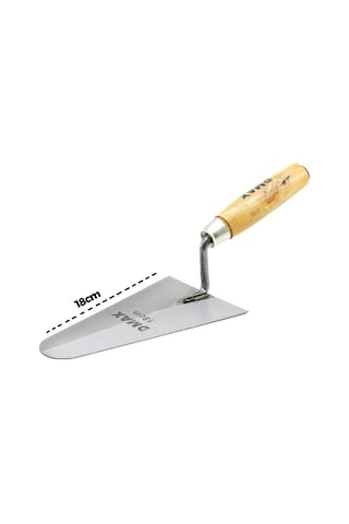Dmax 4770 Ahşap Saplı Çelik Sıva Malası - 18 Cm- 12'li Paket