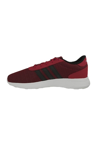Adidas Aw5047 Lite Racer Erkek Spor Ayakkabı Kırmızı Siyah Kırmızı - Siyah