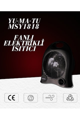 Yumatu Fanlı Isıtıcı 2000w