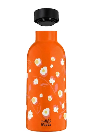 Mamawata Sunlight Paslanmaz Çelik Termos Matara 470 Ml Sızdırmaz Yalıtımlı Suluk Turuncu