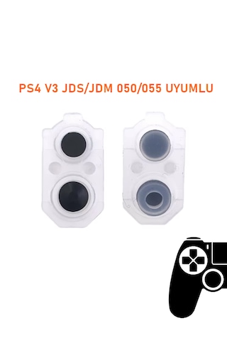 Ps4 V3 Jds 050 055 Kollar İle Uyumlu Lr L1l2 R1r2 Lastik Takımı