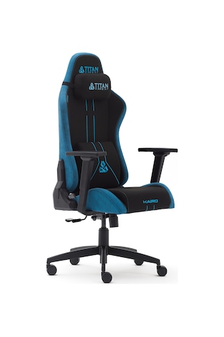 Kairo Light Blue Kumaş Oyuncu Koltuğu Mavi