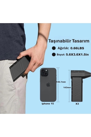 Taşınabilir Kompakt Jet Fan