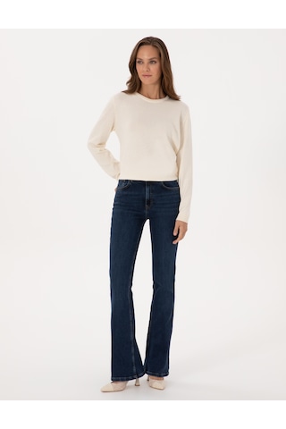 Pierre Cardin Kadın Lacivert Pantolon Jean 50318199-vr033 Lacivert