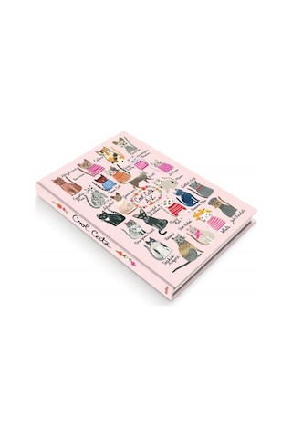 Deffter Summer Cats Cool Cats 14x20 Çizgili Defter