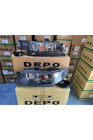 Honda Accord 2003-2005 Arası Depo Sağ Ve Sol Far Takım 33151-sea-g01 / 33101-sea-g01