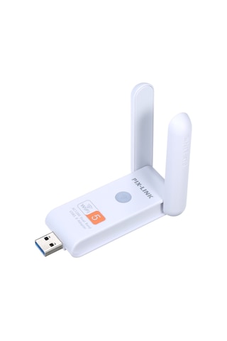 Lemestar Çift Bantlı Usb Wifi Genişletici - 300/866 Mbps Hız, 2 Antenli, Kablosuz Ağ Güvenliği, Tak Ve Kullan