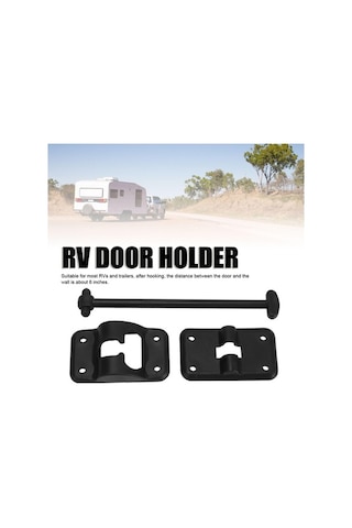 Dancemonkey Tutucu Tarzı Takım T Siyah Römork Kilit Kapısı Kamp Inç Giriş Braketi Abs 6 4