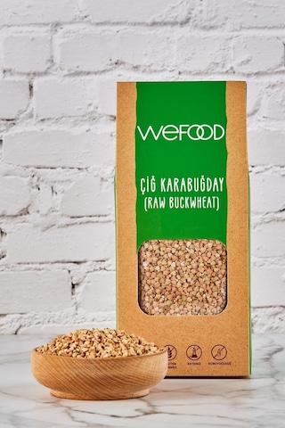 Wefood Glütensiz Çiğ Karabuğday Tanesi 400 gr (Greçka)
