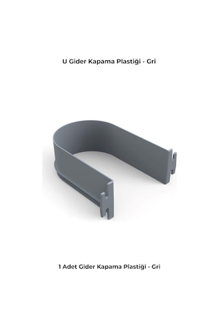 Mesan Gider Kapama Plastik  Gri (0098)