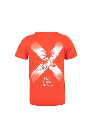 Brz Kıds Brz Kids Erkek Çocuk Arka Baskılı Kısa Kollu T-shirt-turuncu Turuncu