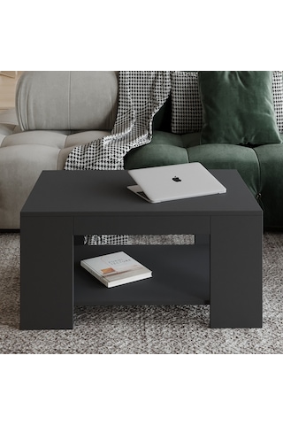 Lina Orta Sehpa Modern Minimal Tasarım Antrasit