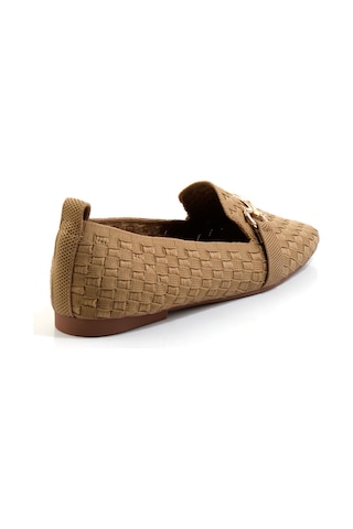 Bambi Taba Kadın Loafer Ayakkabı K01327020182 Taba