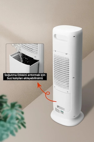 Uzaktan Kumandalı Sıcak Soğuk Hava Isıtıcı Soğutucu Ünite