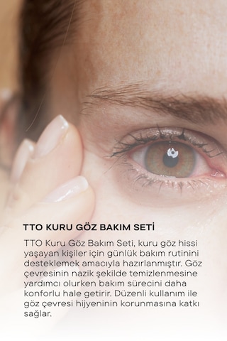 Tto Kuru Göz Bakım Seti Demodex'e Karşı Etkili Ve Nemlendirici