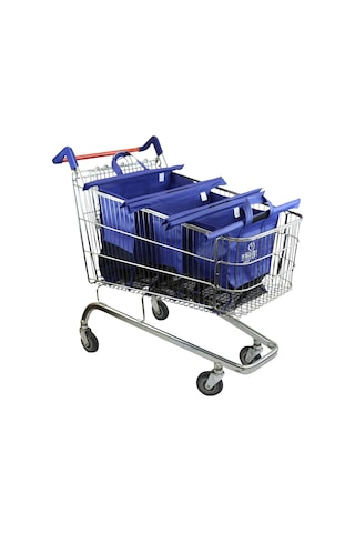 Trolley Bags Alışveriş Çantası Fileli 3'lü Set