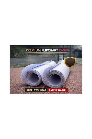 Tr Flipchart Kağıdı Pano Kağıdı Yazı Tahtası Kağıdı 64x90 Düz 25 Li 1,152 Kg Genel