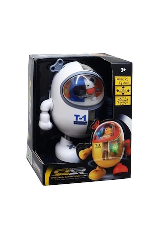 Işıklı Müzikli Robot Kedi 20 Cm Robot