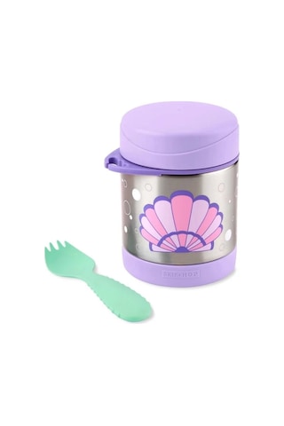 Skip Hop Zoo Paslanmaz Çelik Termos 325 Ml Deniz Kabuğu Çok Renkli
