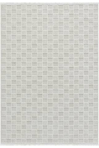 Fizy Beyaz Halı Loop Sisal Halı Modern Dokuma Oturma Odası Salon Halısı 13795a Beyaz