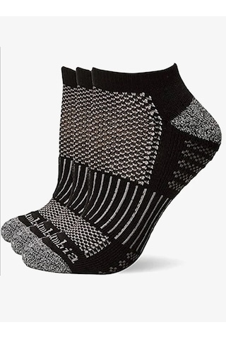 Columbia C1184 Athletic Fashion No-show With Pique Footbed 6'lı Kadın Çorap Siyah