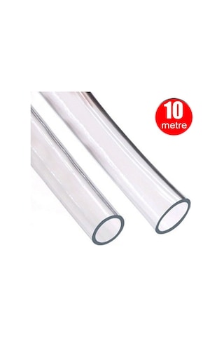Şeffaf Terazi Hortumu İç Çap 10mm Termosifon Otomobil Kapı Fitili - 10mt
