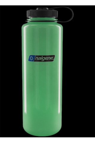 Nalgene Wide Mouth 48 Oz Suluk Matara 1,5 Litre Glowyld Yeşil 2020-1148 Yeşil