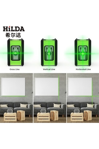 Tongxida Taşınabilir Yeşil Lazer Su Terazisi - Otomatik Hizalama Ve Manuel Mod