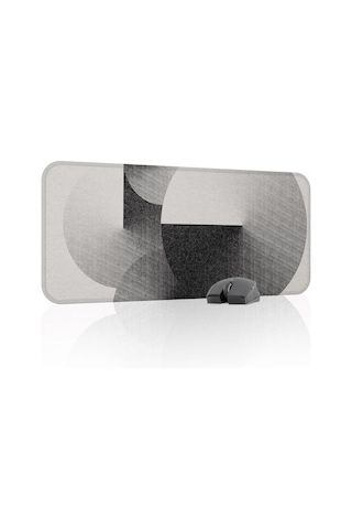 Brütalist Tarz Oyuncu Gaming Mouse Pad Kauçuk Kaymaz Taban Mousepad V4, 70x30 Xl