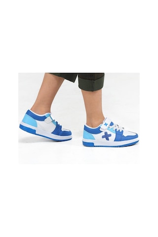 Casa Mavi Beyaz Erkek Çocuk Sneakers Mavi